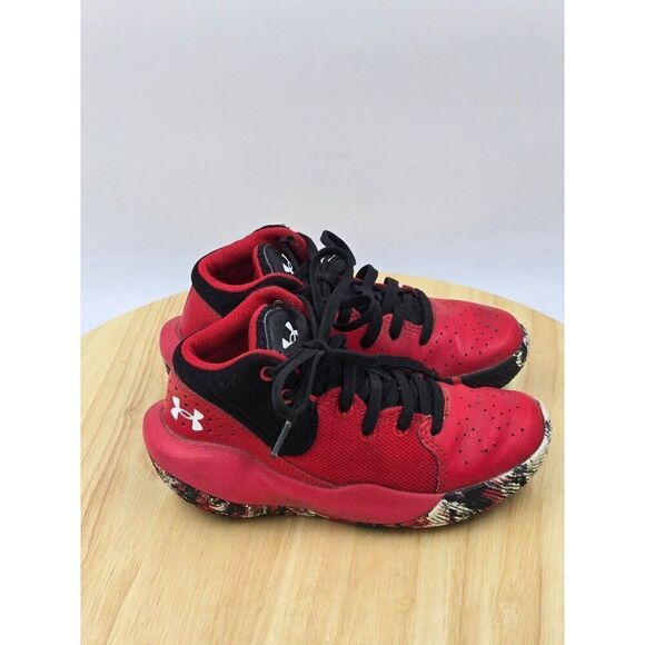 Under Armour Jet 21 PS Basketball Shoes Boys Sz 12k - Picture 1 of 8